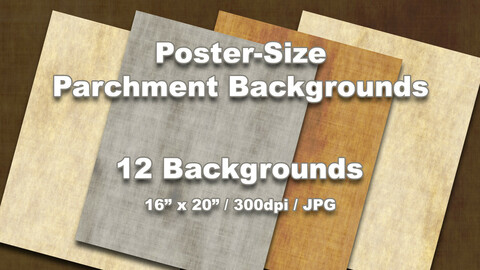 16x20 Parchment Backgrounds