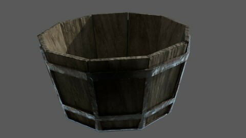 Wood Bathtub / Baignoire en bois