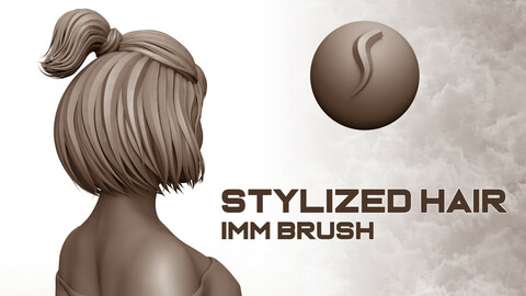 Stylized Hair IMM Brush