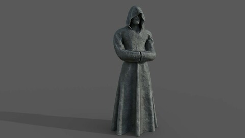 Hooded Statue