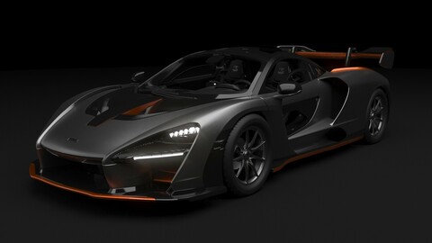 ArtStation - McLaren Senna 2019 | Resources