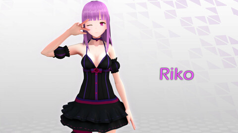 Riko V3 Original - VRChat/Game Ready