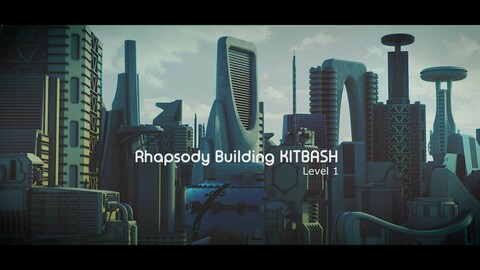 Rapshody Building Kitbash-Level 1