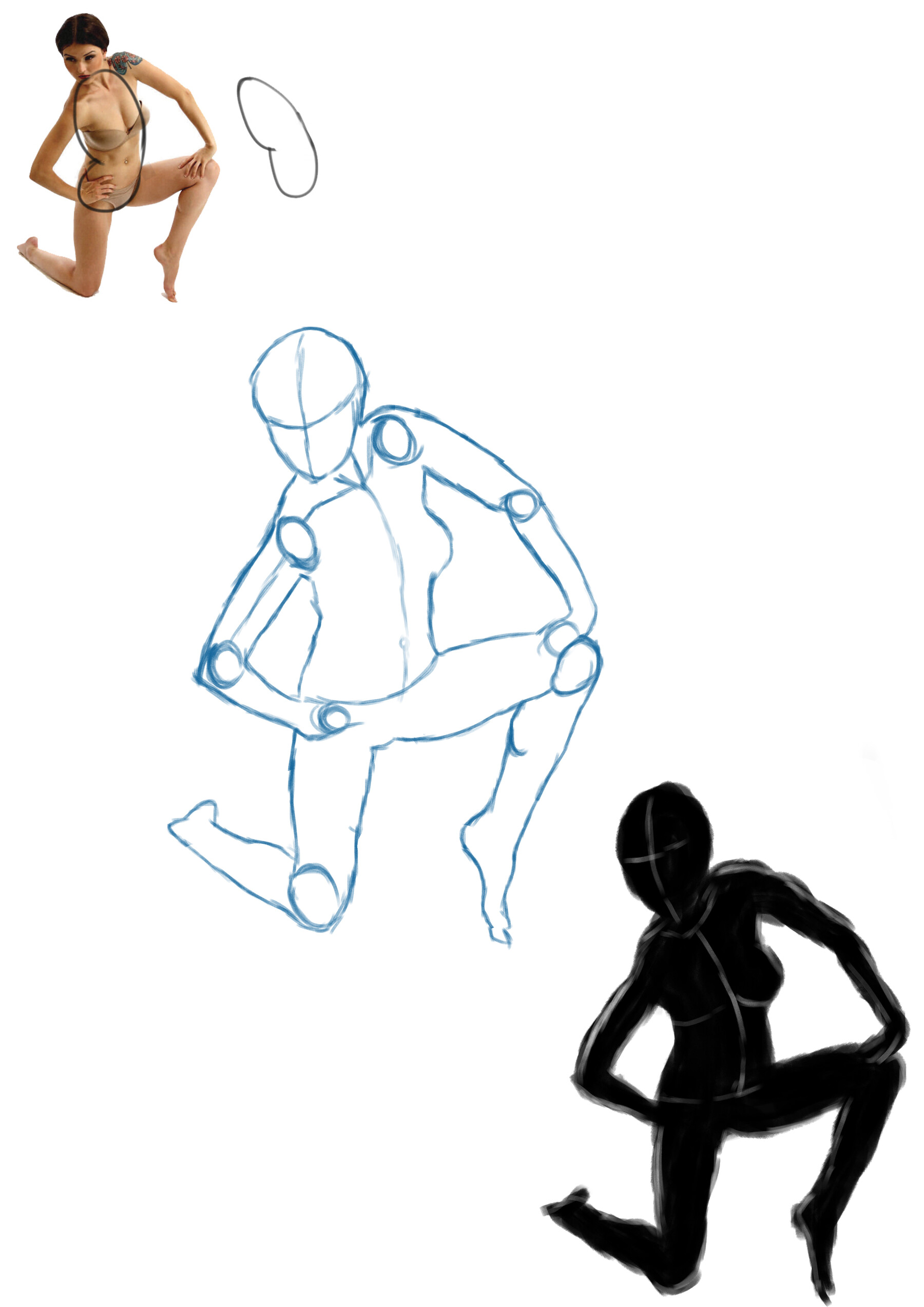 ArtStation - Linear Gesture drawings | Artworks