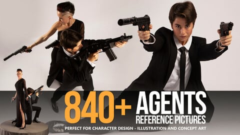 840+ Agents Reference Pictures