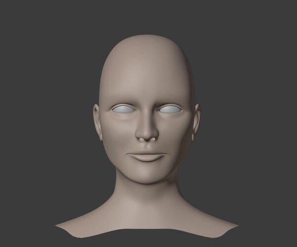 ArtStation - Head Base Mesh | Resources