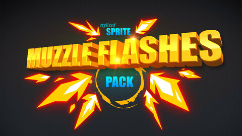 Sprite muzzle flashes