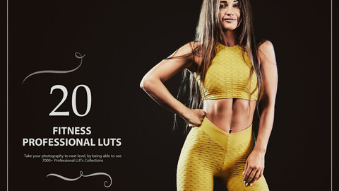 20 Fitness LUTs Pack