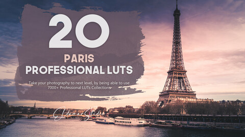 20 Paris LUTs Pack