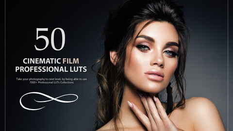 50 Cinematic Film LUTs Pack