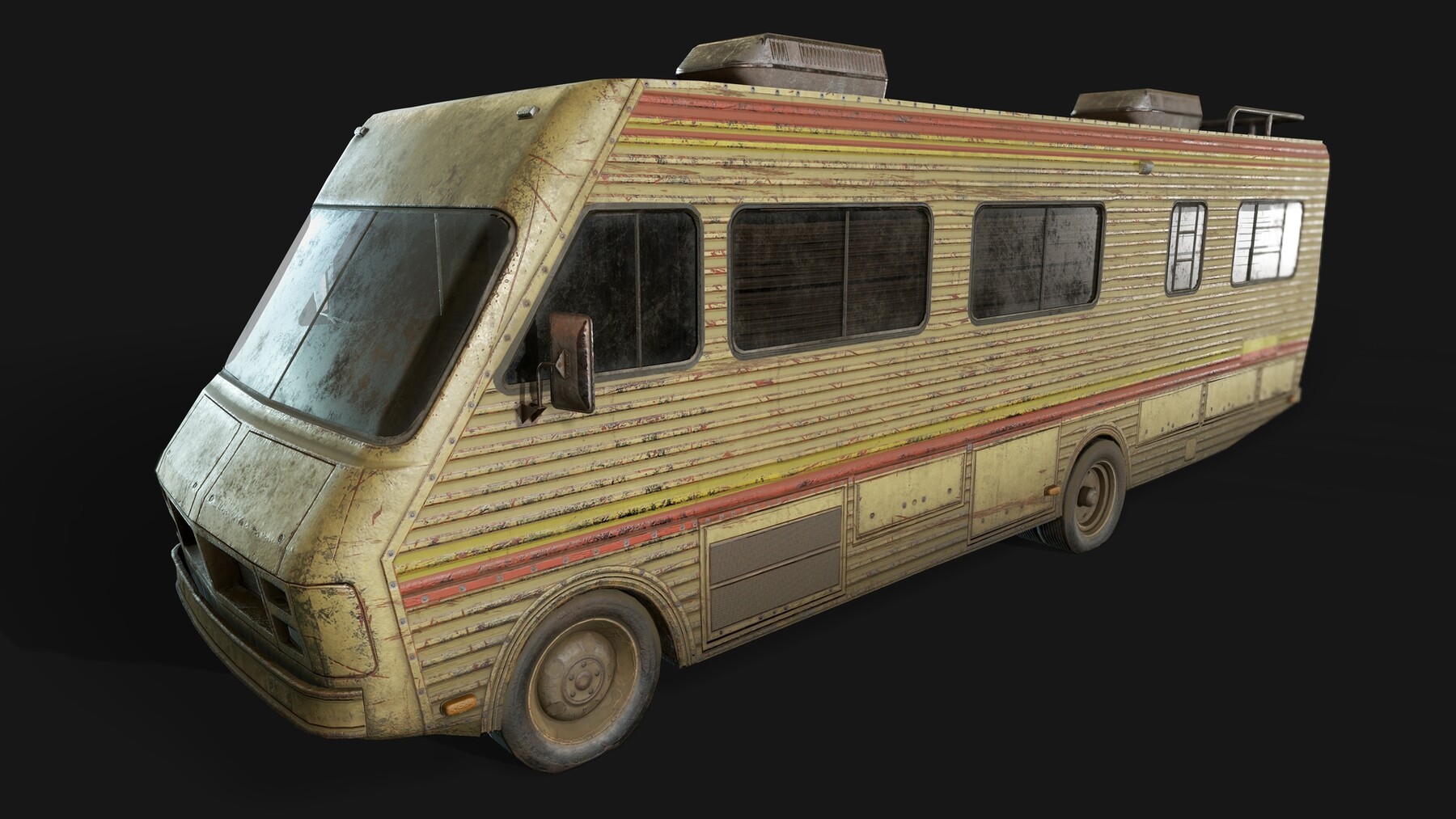 Alex Gnusin - Fleetwood Bounder 1986 (LowPoly)
