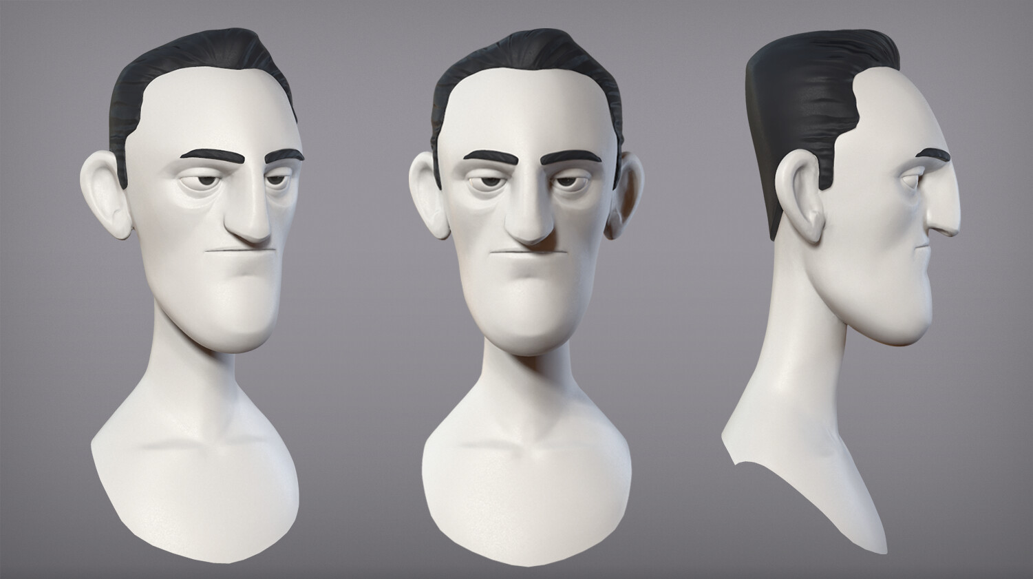 ArtStation - Cartoon male character Randolph base mesh | Resources