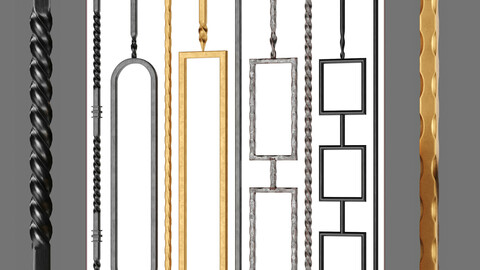 Iron Railing Fence 02