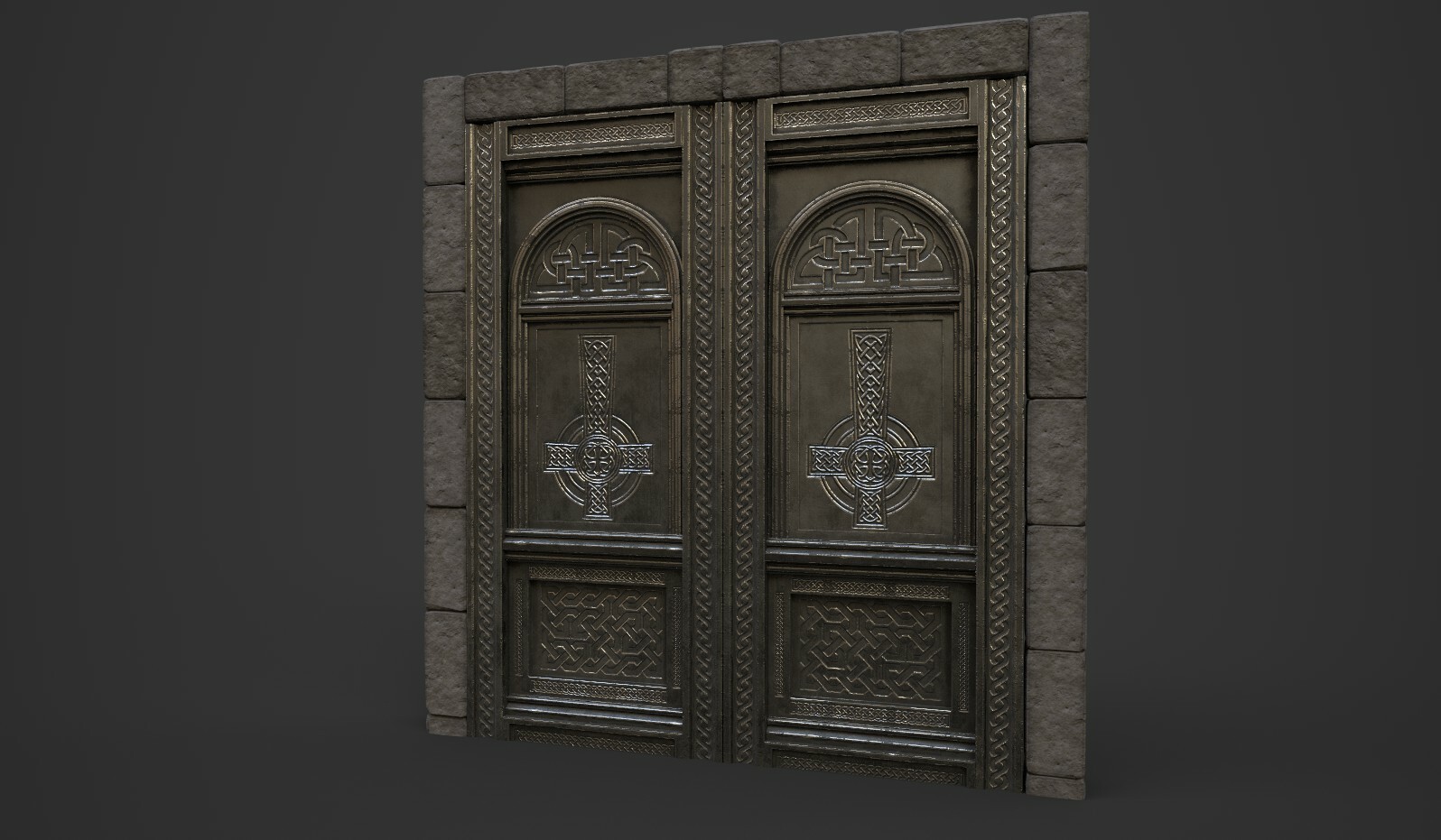 ArtStation - Metal Door | Game Assets