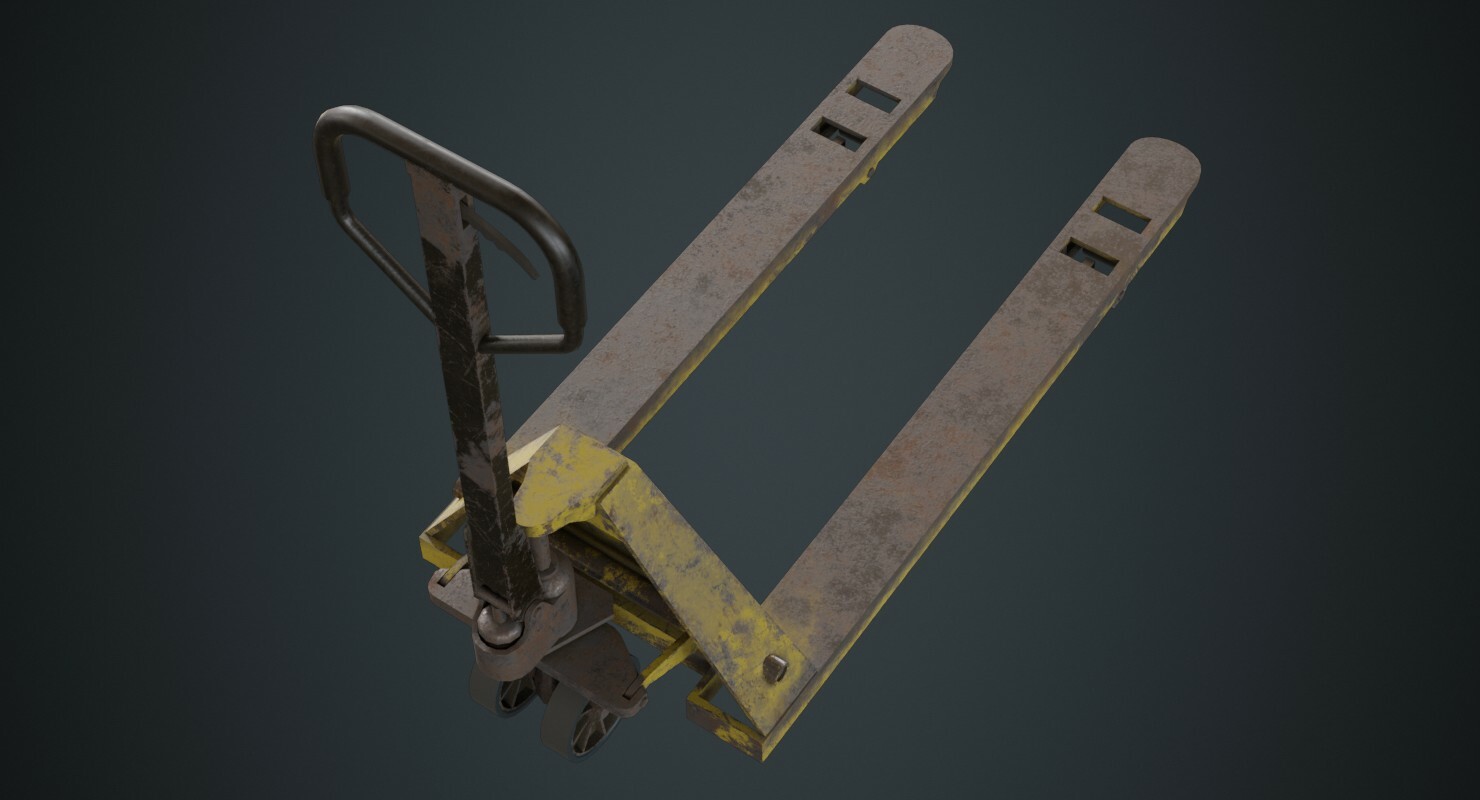 ArtStation - Pallet Jack 3B | Game Assets