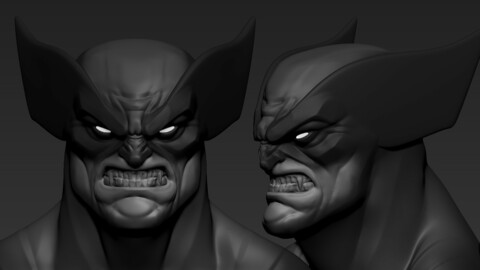 Wolverine Head