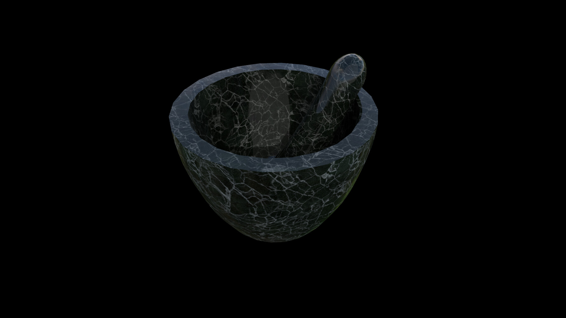 ArtStation Mortar and Pestle Set Game Assets
