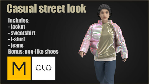 Casual street outfit MD CLO