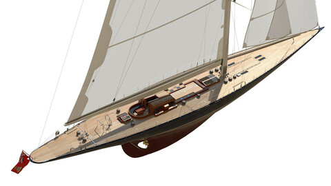 J-Class Yacht ENDEAVOUR JK4