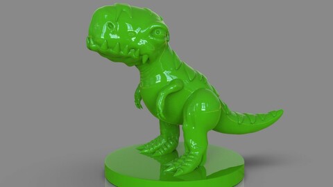 Stylized Dinosaur T Rex