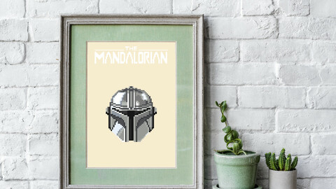 Printable Mandalorian Wall Art