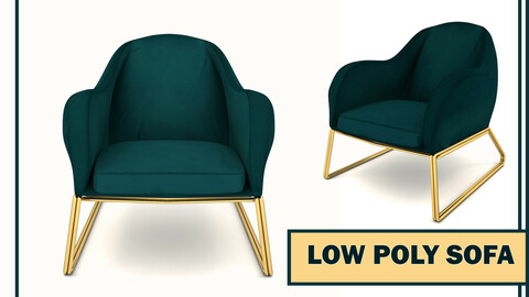 Low Poly Sofa