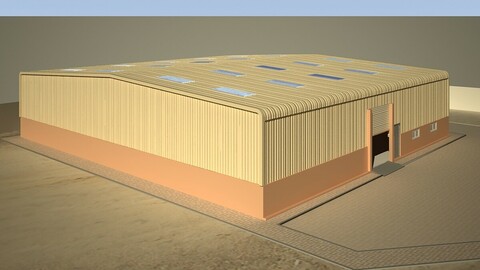 Warehouse 3D Model