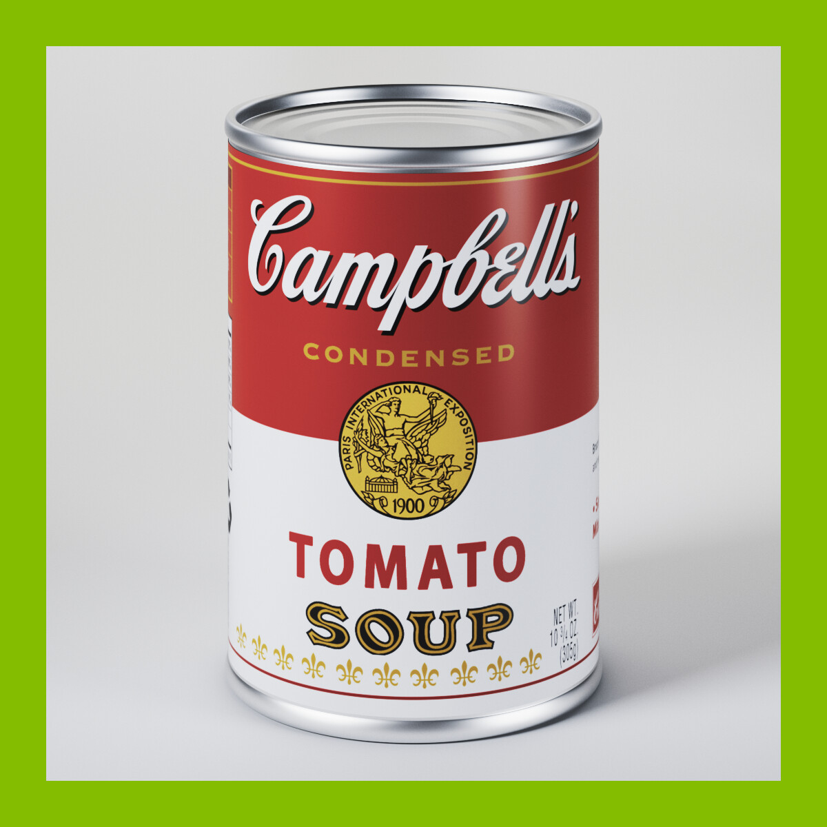 ArtStation Campbell's Tomato Soup Can Game Assets