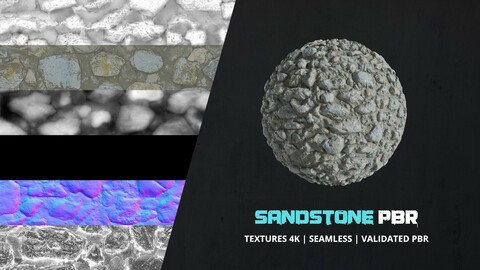 Textures Sandstone 4k Pbr