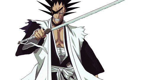 Bleach Kenpachi Zaraki Nozarashi