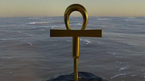 Millenium Key + Sea (blend file)