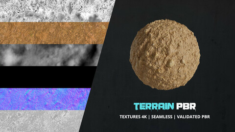 Textures Terrain 4k Pbr - 016