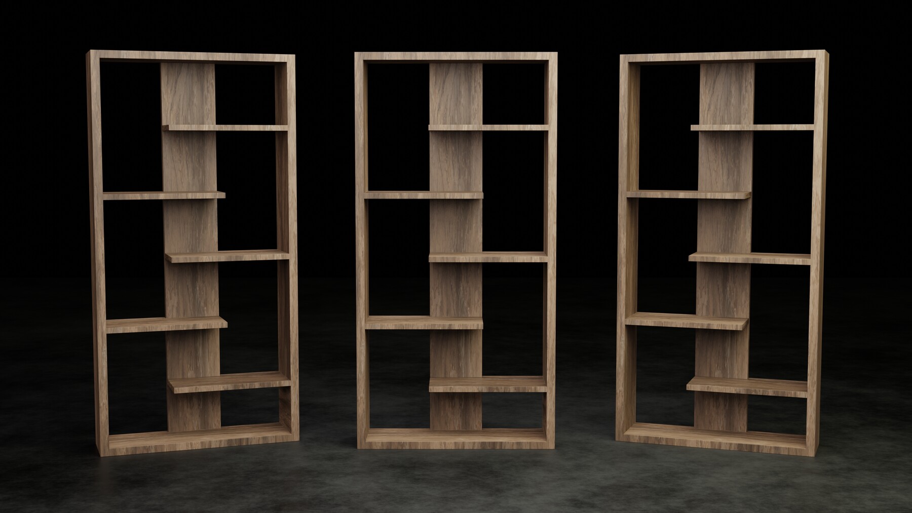 Oliver Bratzke Japanese style bookshelf 01