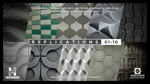 Chris Hodgson's Substance Replications 1-10