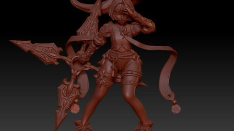 tera elin ninja for 3d print