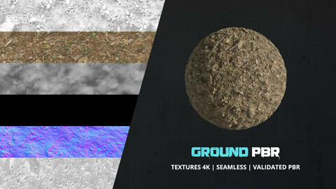 Textures Terrain 4k Pbr - 019