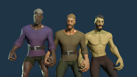 Stylized Human Male