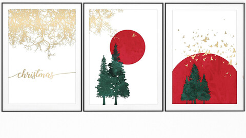 Art Frames 133- Christmas wall art 3