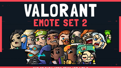 VALORANT Emote Set 2