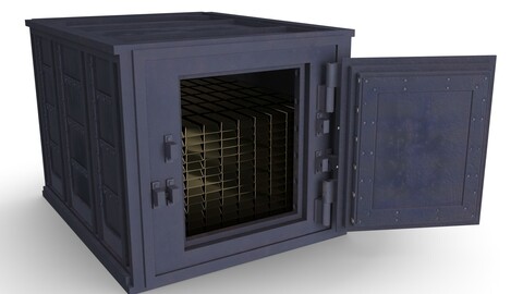 Safe with gold Real-Time