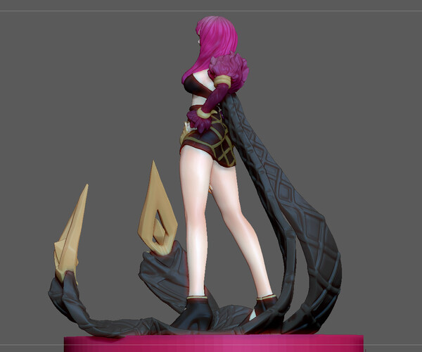 kda evelynn statue