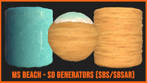 Stylized Beach/Sand/Water Generator