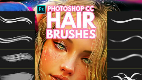 Hair Brushes for Photoshop