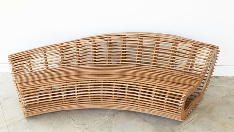 Curved Bench Parametric