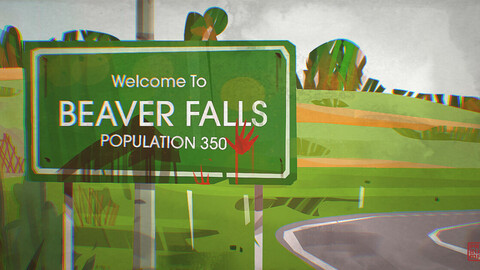 Painting Process - Welcome to Beaver Falls