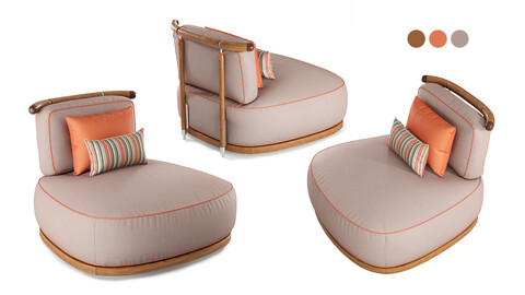 Annibale Colombo Salvia Armchair
