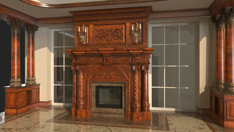 Classic Fireplace 1