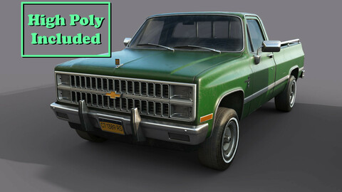 Chevrolet C10 1982 Green