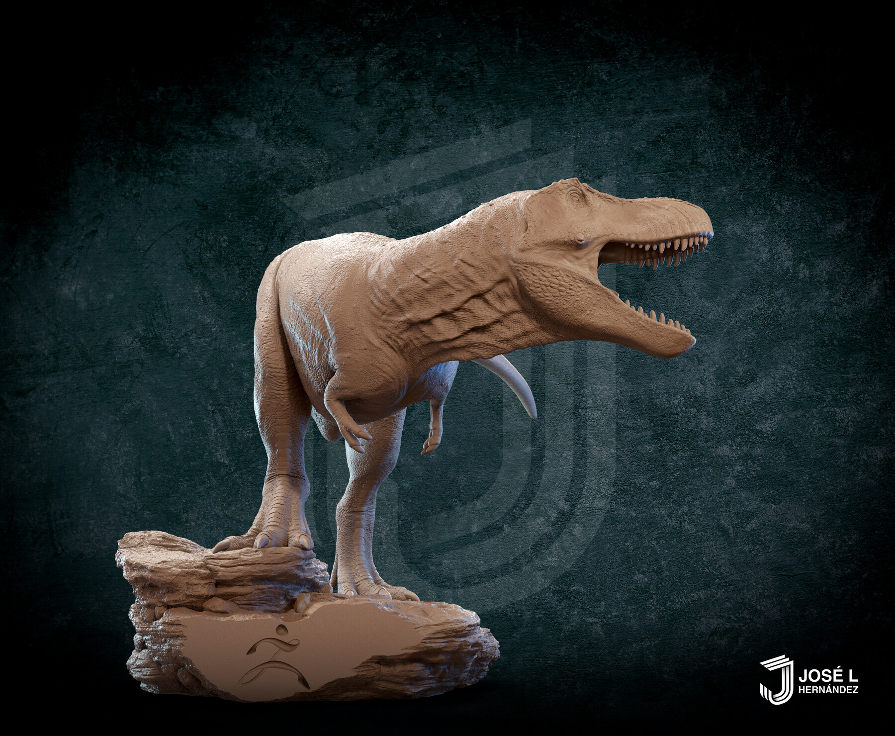 Artstation Tyrannosaurus Rex For 3d Printing Resources 6974