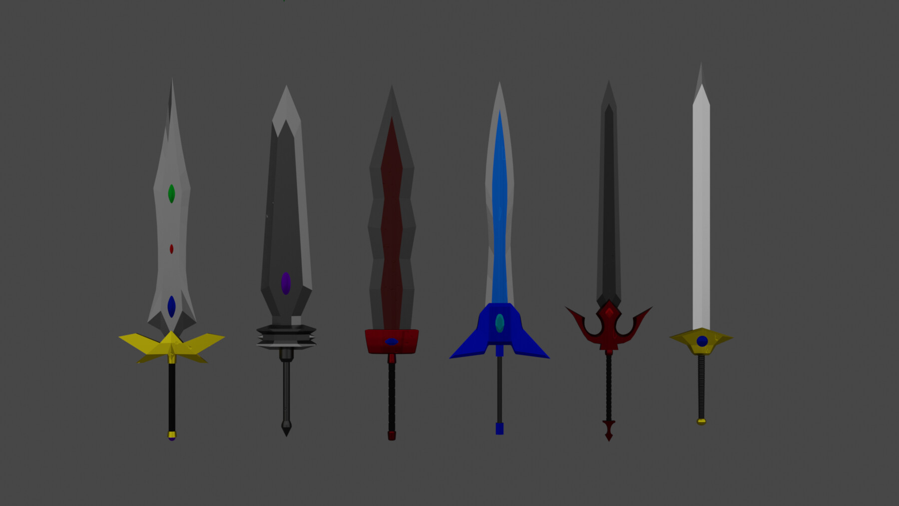 ArtStation - Fantasy swords (12 Pack ) | Game Assets